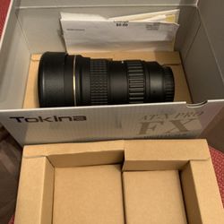 Tokina 16-28 f2.8 Canon EF like new in a box