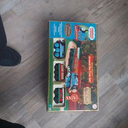 Thomas & Friends Wooden Railway Christmas Train Set