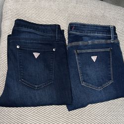 GUESS Classic Mid Rise Skinny Jeans Size 29