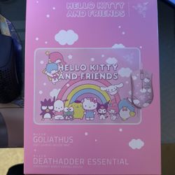 Hello Kitty Razer Mouse and Mousepad Bundle