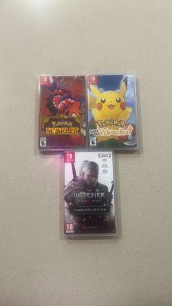 Nintendo switch games $40 EACH
