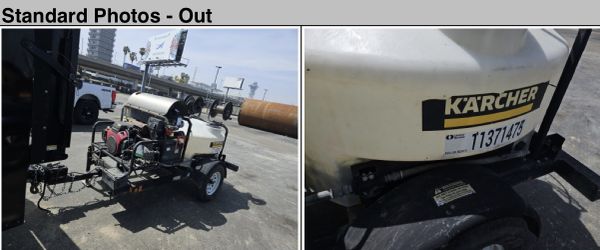 PRESSURE WASHER TRAILER