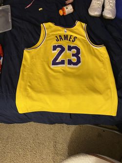 Nike Lebron Laker Jersey