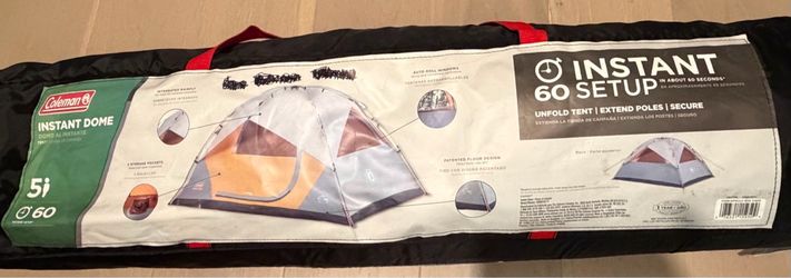 Coleman 5-Person Instant Dome Tent – 60 Second Setup