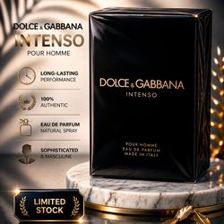 Dolce & Gabbana Intenso 100ml Men Cologne Eau De Parfum New Authentic