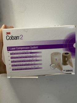 BRAND NEW 3M Coban 2 layer compression system 2094XL