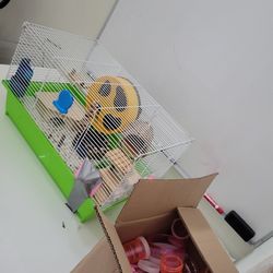 Hamster Cage With All Accessories 