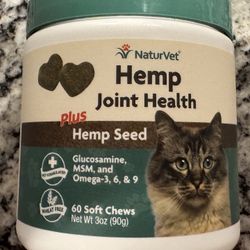 Hemp Joint Health For Cats (BRAND NEW)