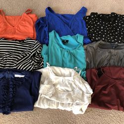 Women’s Lot Of 9 Dresses Banana Republic, Ann Taylor, Trina Turk