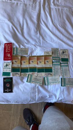 1990’s cfl Sacramento surges tickets stubs