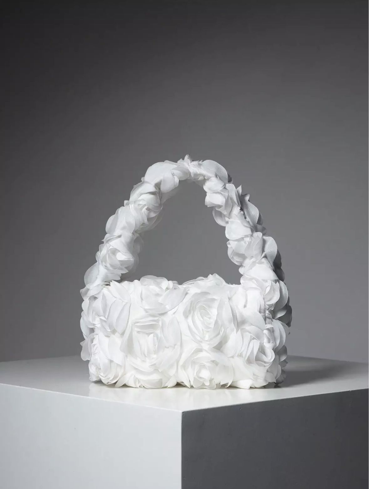 Rose Pattern Evening Clutch