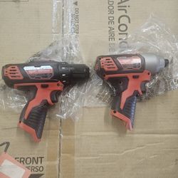 Milwaukee Drill And Impact Driver 