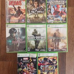 Various Xbox 360 Games