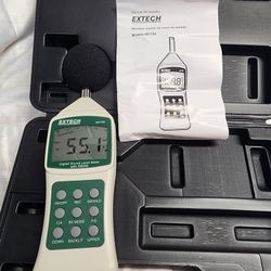 Extech 407750 Sound Level Meter.