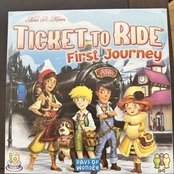 Ticket To Ride First Journey Board Game