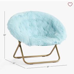 Turquoise Soft Lounge Chair