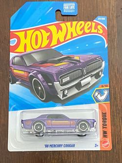 Hot Wheels '68 Mercury Cougar HW Torque
