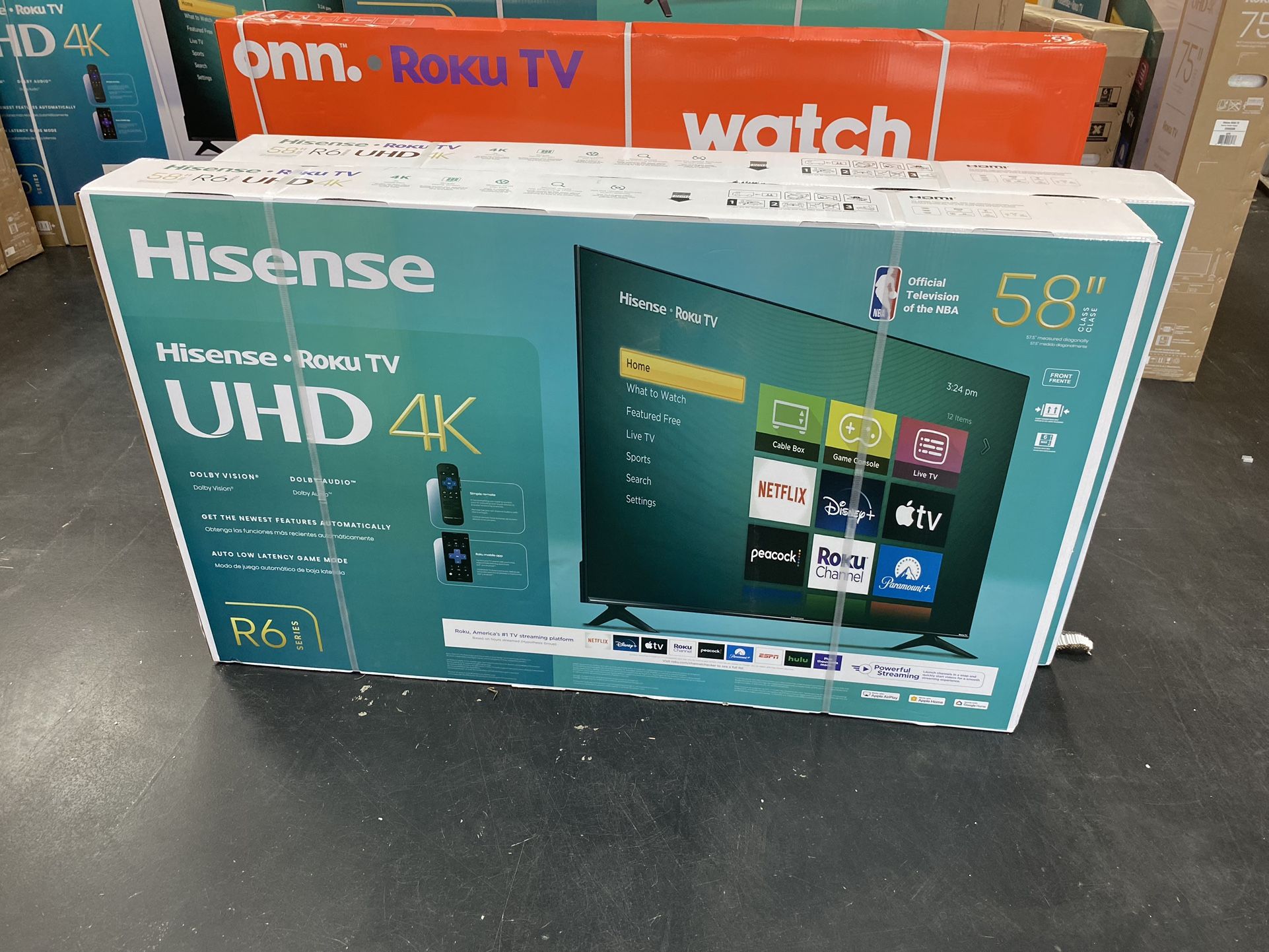 58”Hisense Roku Smart Tv for Sale in Houston, TX OfferUp