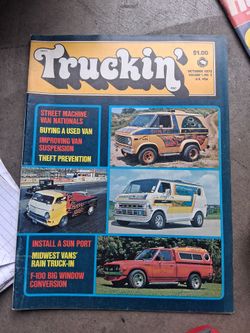 Truckin' Magazine October 1975 Vol. 1 No. 5