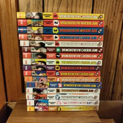 MY HERO ACADEMIA (READ DESCRIPTION -- MISSING VOLUMES)