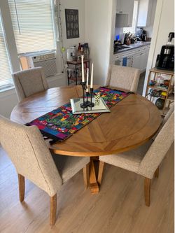 Round Table and Chairs