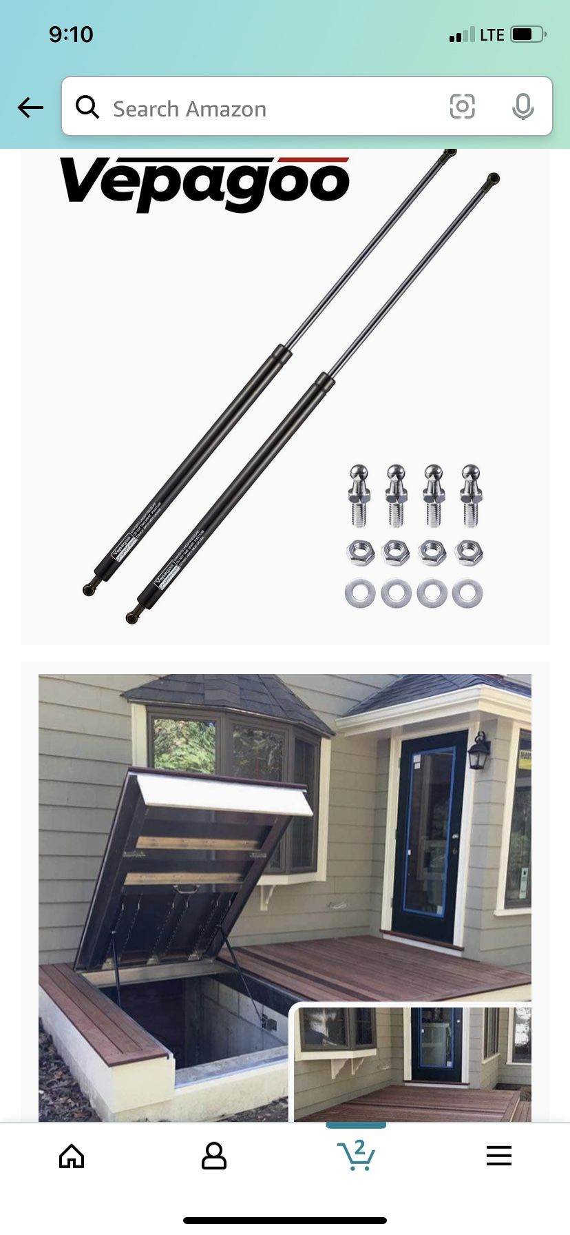 PAIR of 28” Gas Shocks