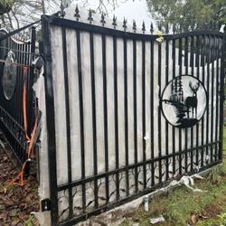 20 Foot Double Swing Gate