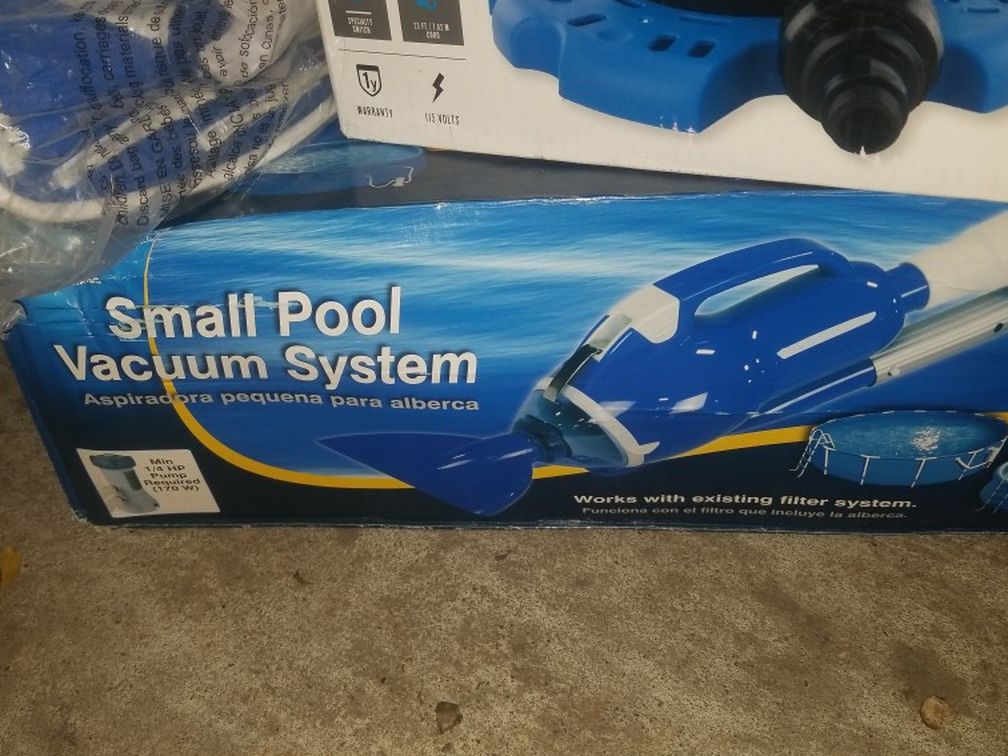 2 Brand New Small Pool Vaccum