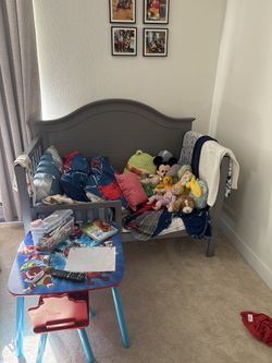 Crib And Toddler Bed