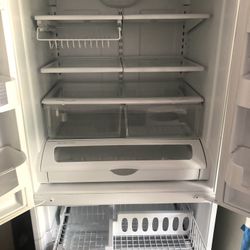 White French Door Fridge 