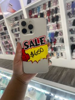iPhone 15 pro max 256gb unlocked