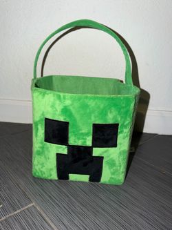 Minecraft Halloween trick o treat bag