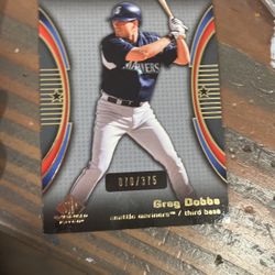 Greg Dobbs Baseball Trading Card 