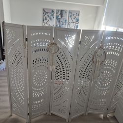Wood Folding Panel (Room Divider)