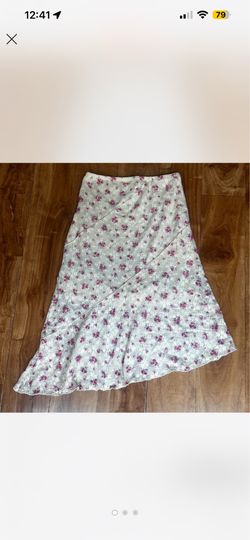 Art Class floral skirt