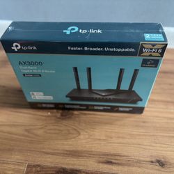 TP-Link AX3000 Dual-Band Router-WiFi 6