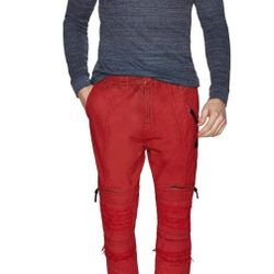 PRPS Goods & Co. Gen Jogger Pants, Red