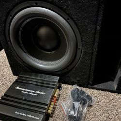Mrmusicman Audio 1-12 Bass Package - $300