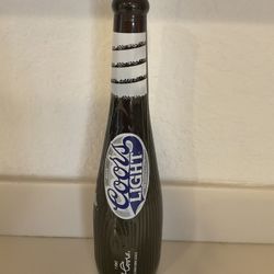 Collectors Coors Banquet 16-1 pint Amber Colored Baseball Bat Limited Edition Bottle #16
