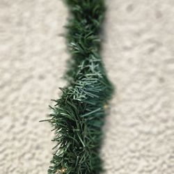 50 ft. Unlit Roping Artificial Garland lights work perfect 