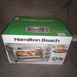 NEW HAMILTON BEACH AIR FRYER TOASTER OVEN 