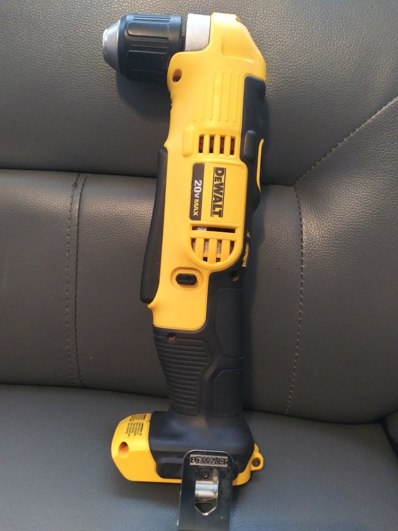 Dewalt angle drill new no battery no charger