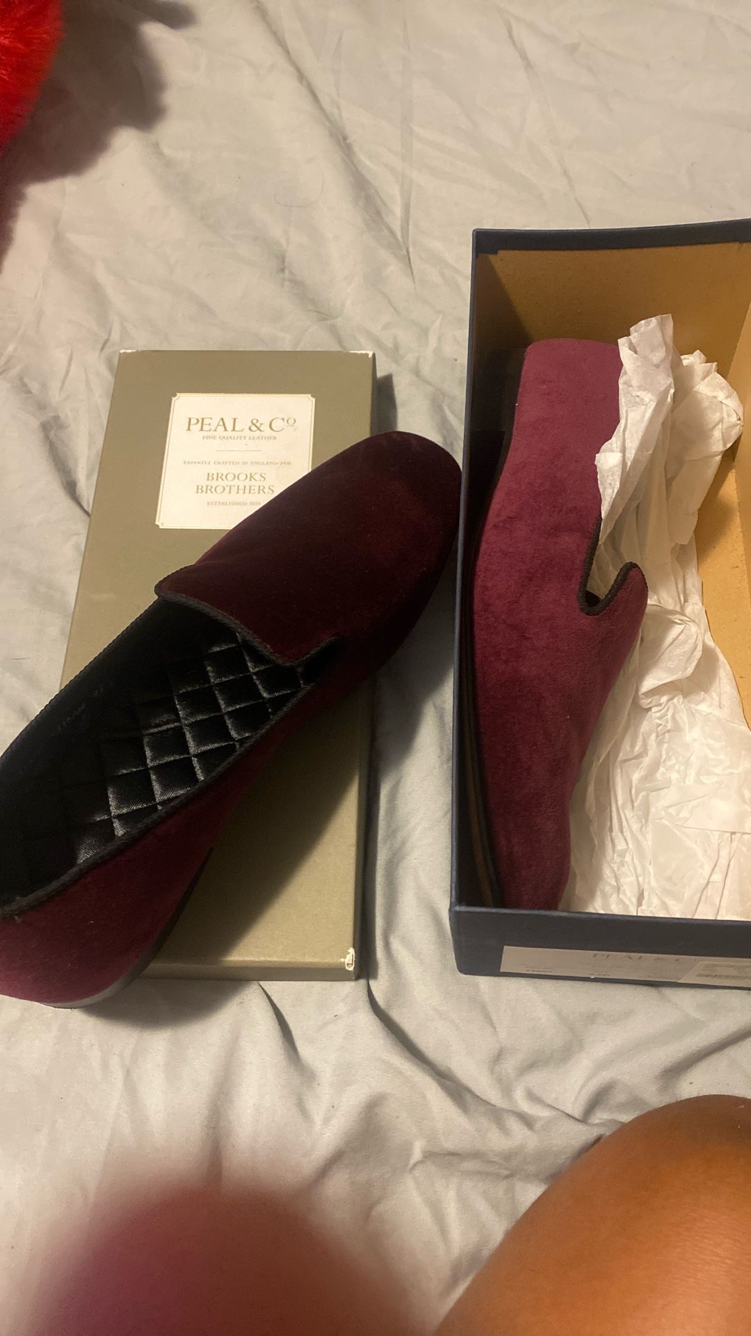 brooks brother burgdy dress up shoes 9.5