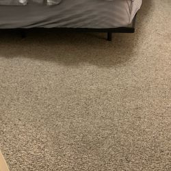 King Size Bed frame And Box Spring (Metal)