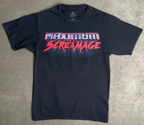 Universal Studios Halloween Horror Night Crew Neck Black SS T-Shirt Men's Sz S
