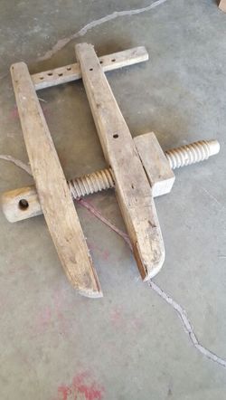 Big Antique clamp