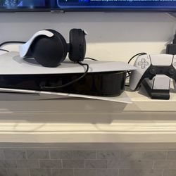 PS5 Disc Version + Charging Dock + Headset
