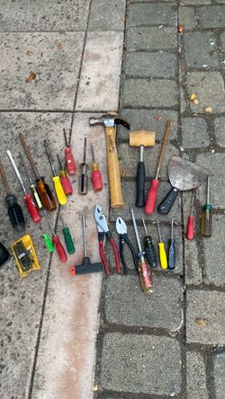 tool box and tools