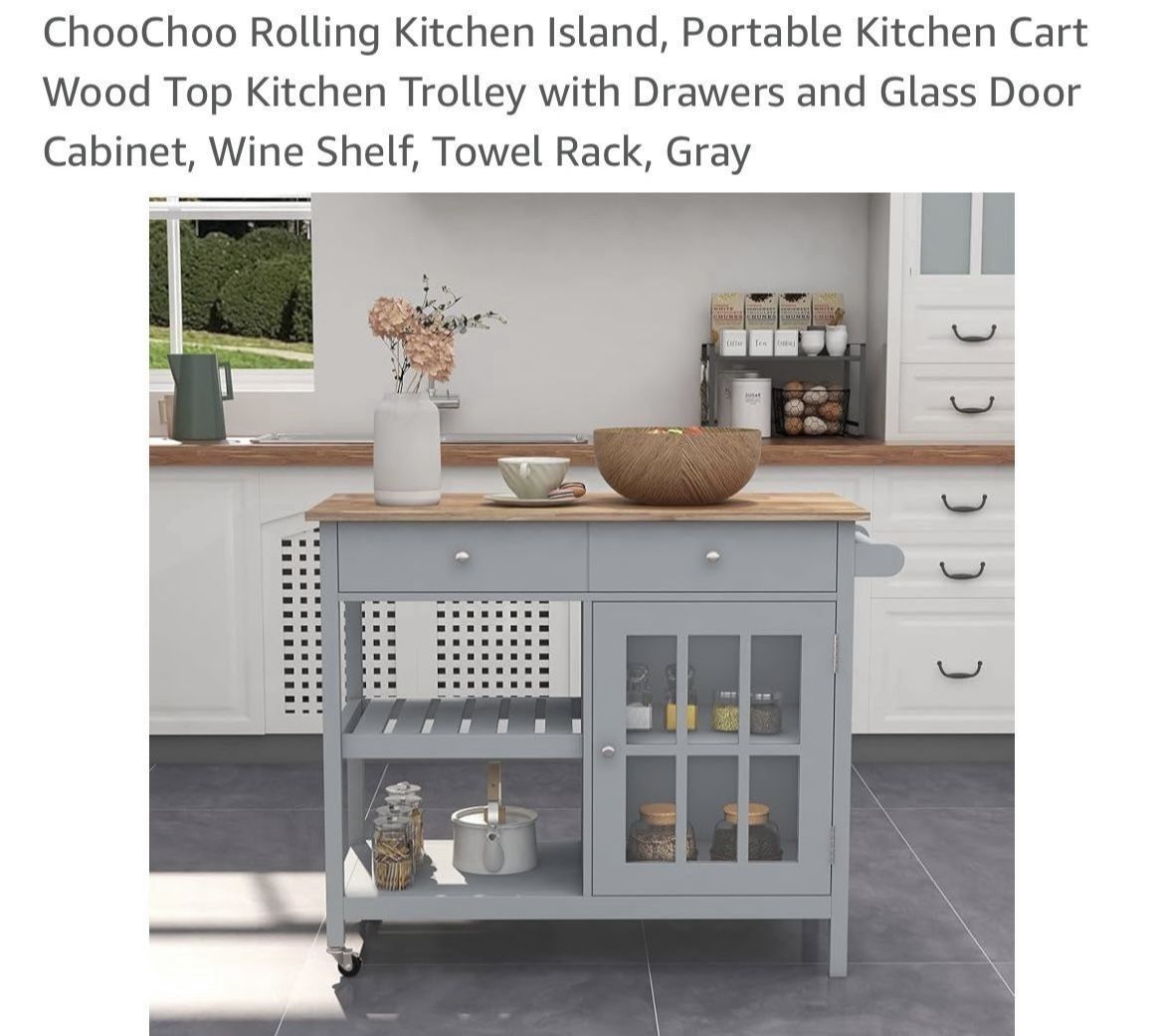 New Choo Choo Rolling Kitchen (out Of Box put Together)