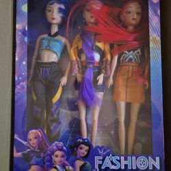 Demon Hunters 11.5'' Fashion Doll for,Articulated Girl Group Doll,Perfect Christmas and Birthdays Toy Gift for Girls Fans 